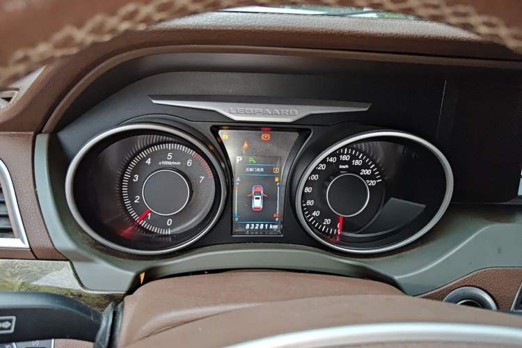 Used Leopaard CS10 2017 1.5T CVT Luxury Model Instrument Cluster