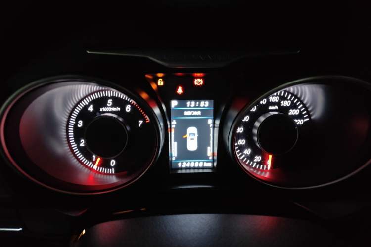 Used Leopaard CS10 2017 1.5T CVT Elite Model Instrument Cluster