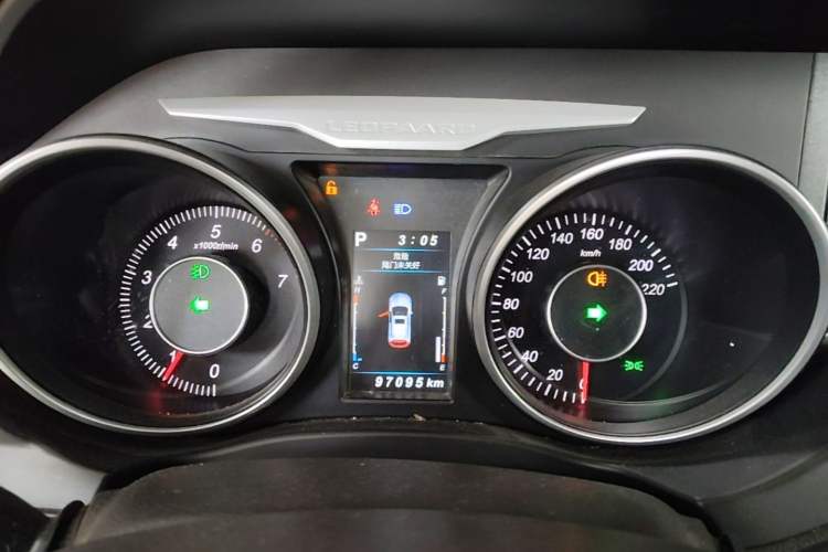 Used Leopaard CS10 2017 1.5T CVT Elite Model Instrument Cluster