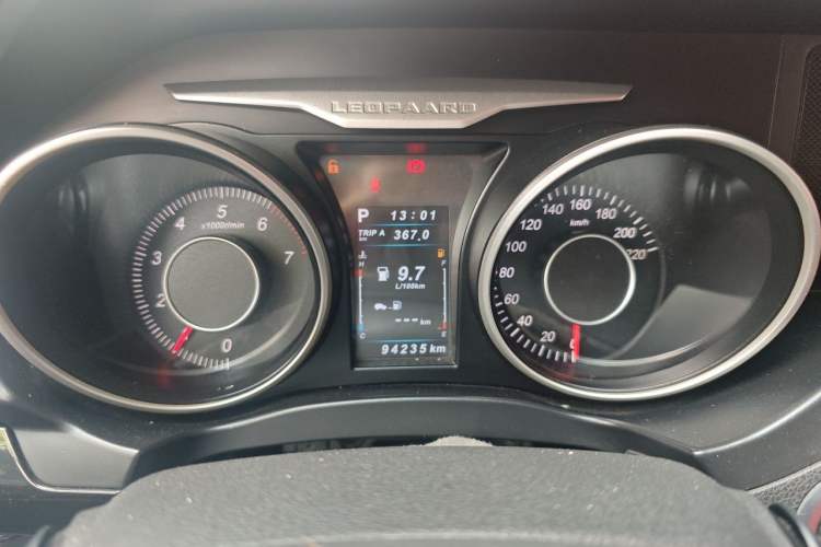 Used Leopaard CS10 2017 1.5T CVT Elite Model Instrument Cluster