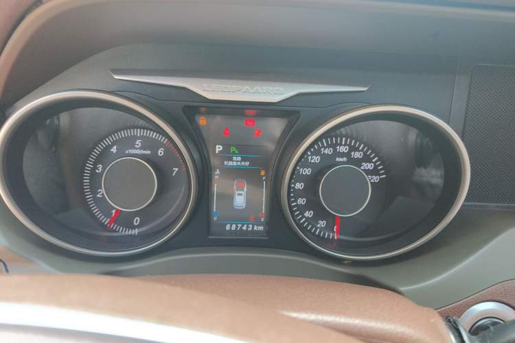 Used Leopaard CS10 2017 2.0T Automatic Luxury Model Instrument Cluster