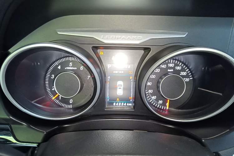 Used Leopaard CS10 2017 2.0T Automatic Urban Version Instrument Cluster
