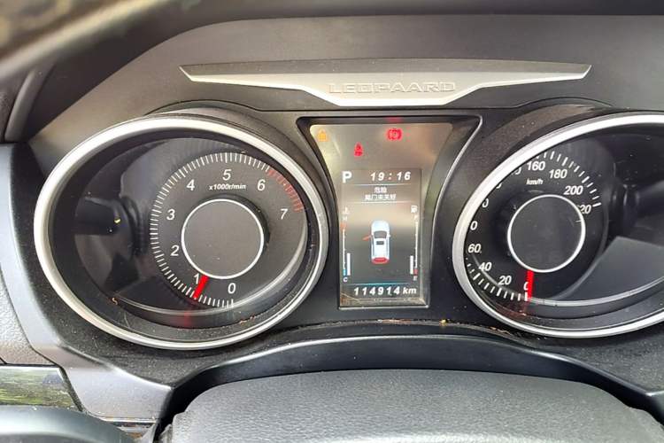 Used Leopaard CS10 2017 2.0T Automatic Urban Version Instrument Cluster