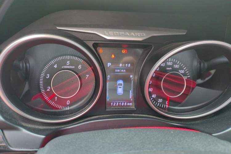 Used Leopaard CS10 2017 2.0T Automatic Urban Version Instrument Cluster