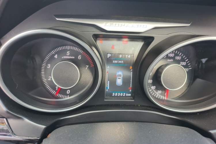Used Leopaard CS10 2017 2.0T Automatic Urban Version Instrument Cluster