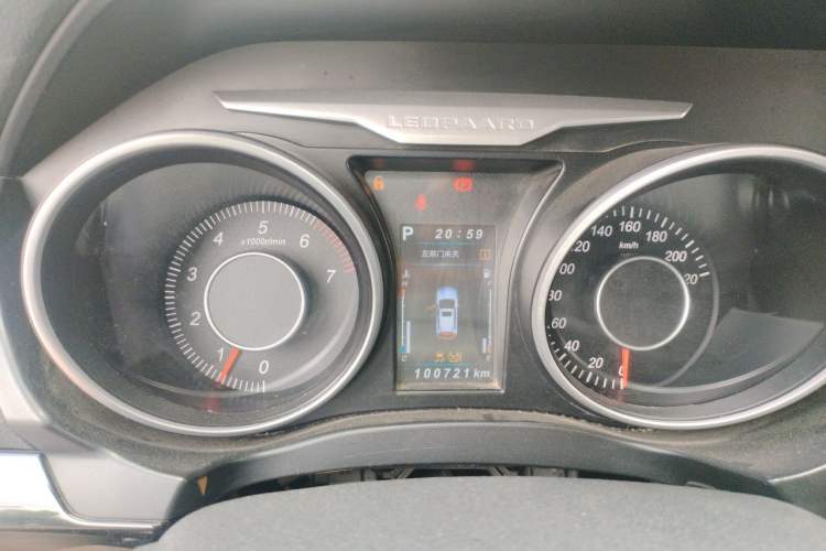 Used Leopaard CS10 2017 2.0T Automatic Urban Version Instrument Cluster