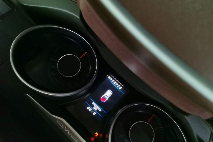 Used Leopaard CS10 2017 2.0T Automatic Urban Version Odometer Close Up