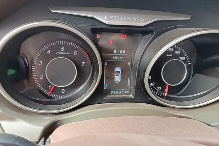 Used Leopaard CS10 2017 1.5T Manual Elite Version Instrument Cluster