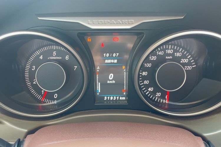 Used Leopaard CS10 2017 1.5T Manual Elite Version Instrument Cluster