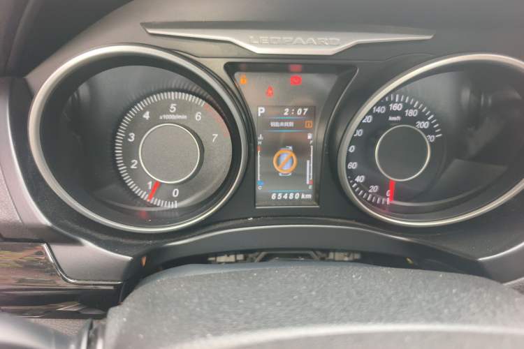 Used Leopaard CS10 2017 2.0T Automatic Urban Version Instrument Cluster