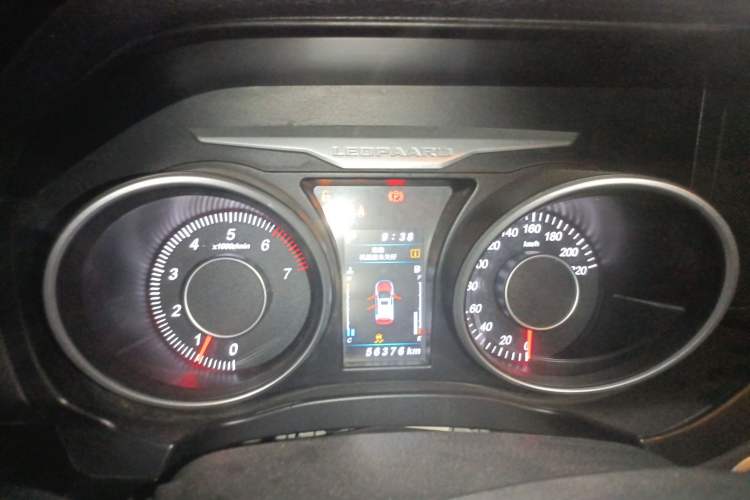 Used Leopaard CS10 2017 2.0T Automatic Urban Version Instrument Cluster