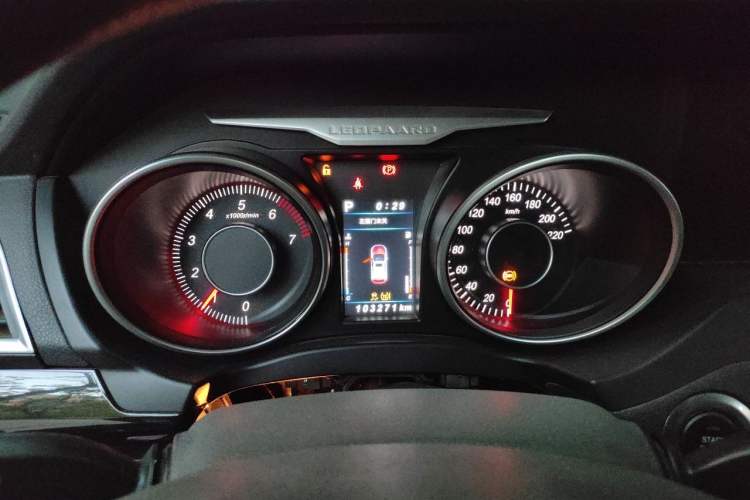 Used Leopaard CS10 2017 1.5T CVT Elite Model Instrument Cluster