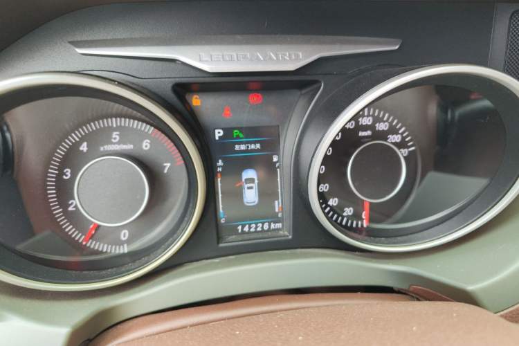 Used Leopaard CS10 2017 1.5T CVT Luxury Model Instrument Cluster