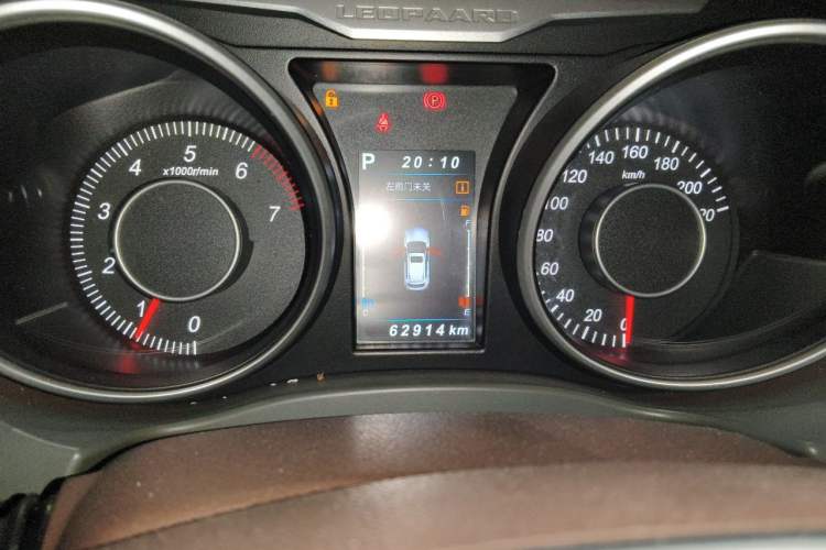 Used Leopaard CS10 2017 2.0T Automatic Urban Version Instrument Cluster