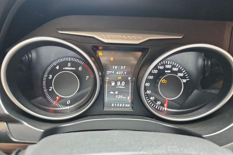 Used Leopaard CS10 2017 1.5T Manual Elite Version Instrument Cluster