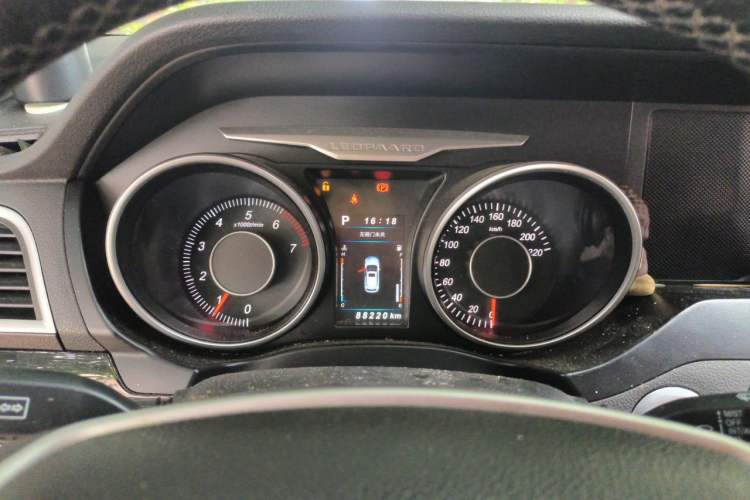 Used Leopaard CS10 2017 2.0T Automatic Urban Version Instrument Cluster