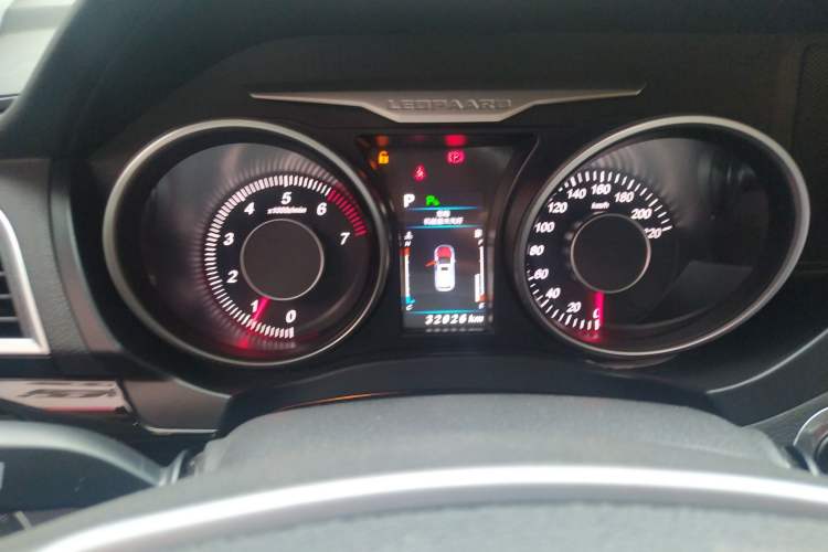 Used Leopaard CS10 2017 2.0T Automatic Luxury Model Instrument Cluster