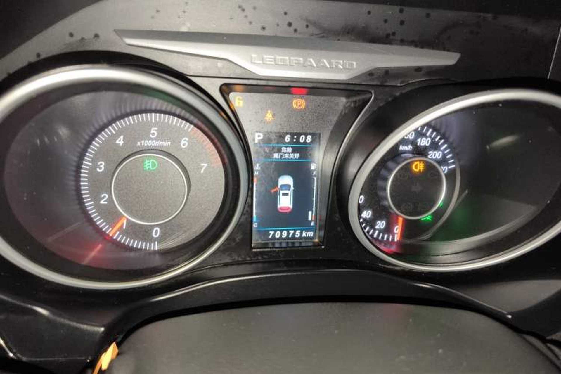 Used Leopaard CS10 2017 2.0T Automatic Urban Version Instrument Cluster