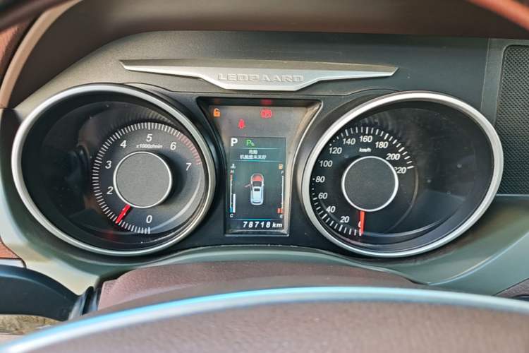 Used Leopaard CS10 2017 2.0T Automatic Luxury Model Instrument Cluster