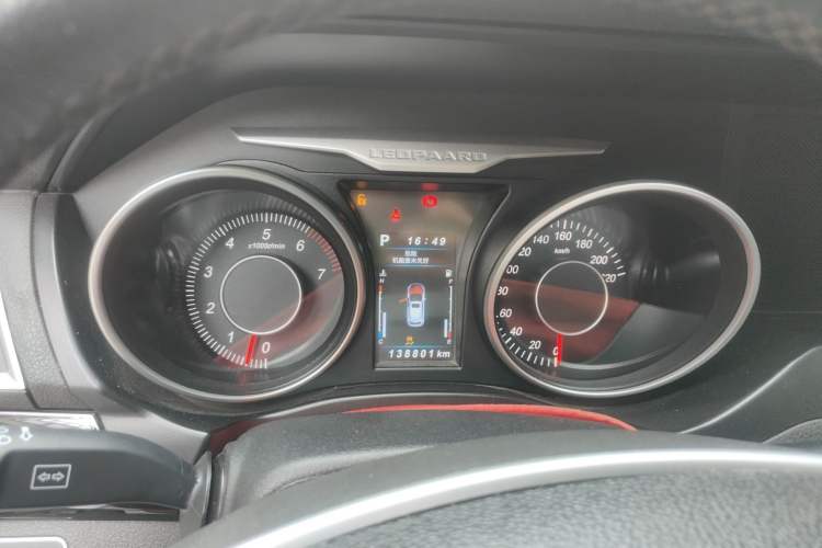 Used Leopaard CS10 2017 2.0T Automatic Urban Version Instrument Cluster