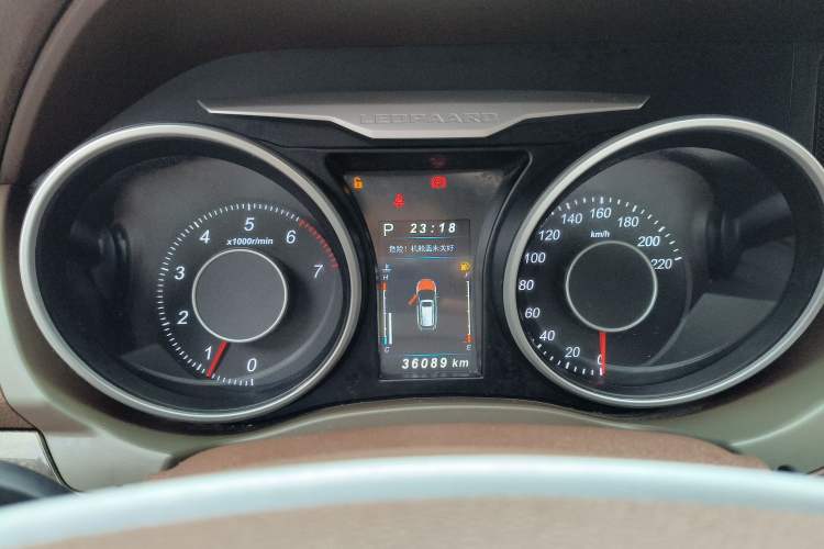 Used Leopaard CS10 2017 2.0T Automatic Urban Version Instrument Cluster