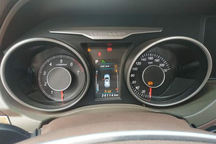Used Leopaard CS10 2017 2.0T Automatic Luxury Model Instrument Cluster