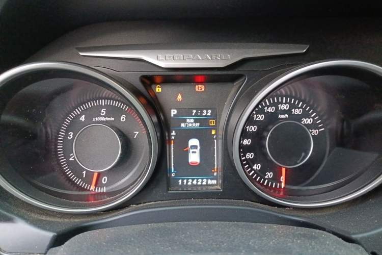 Used Leopaard CS10 2017 1.5T CVT Elite Model Instrument Cluster