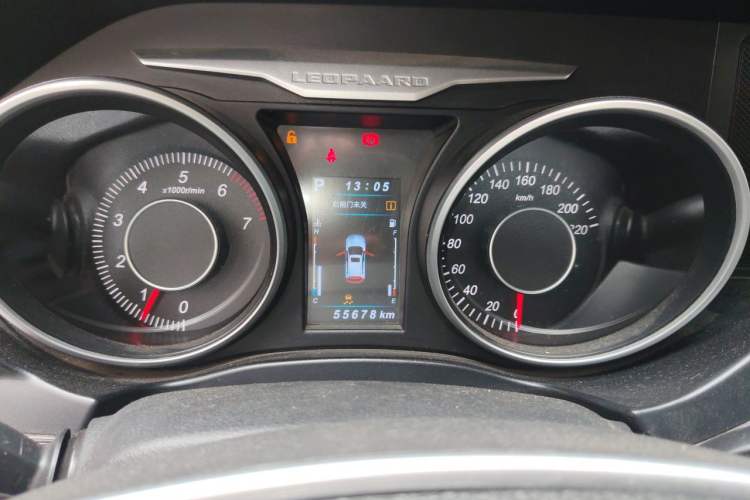 Used Leopaard CS10 2017 2.0T Automatic Urban Version Instrument Cluster