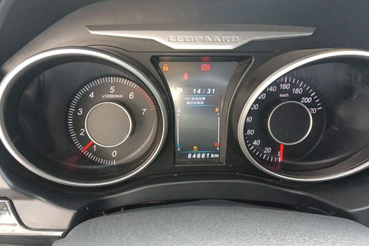 Used Leopaard CS10 2017 2.0T Automatic Urban Version Instrument Cluster