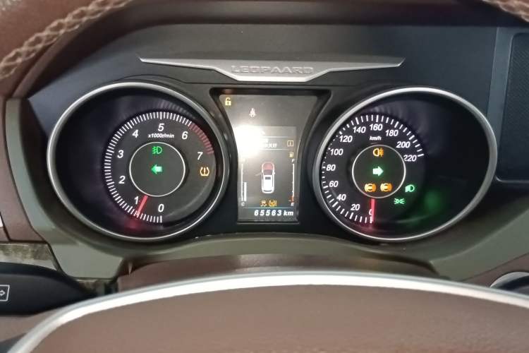Used Leopaard CS10 2017 2.0T Automatic Luxury Model Instrument Cluster
