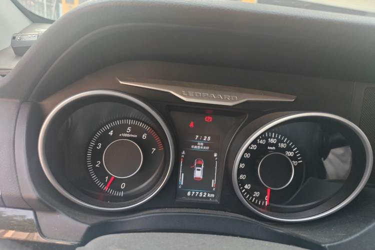 Used Leopaard CS10 2017 2.0T Manual New Elite Version Instrument Cluster