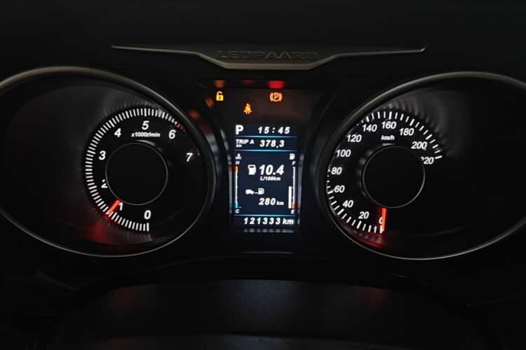 Used Leopaard CS10 2017 2.0T Automatic Urban Version Instrument Cluster