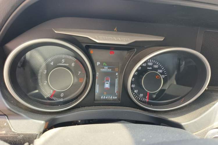 Used Leopaard CS10 2017 2.0T Automatic Luxury Model Instrument Cluster