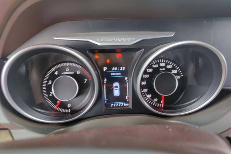 Used Leopaard CS10 2017 1.5T CVT Elite Model Instrument Cluster