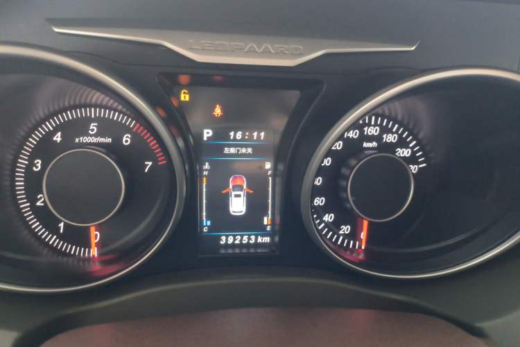 Used Leopaard CS10 2017 2.0T Automatic Urban Version Instrument Cluster