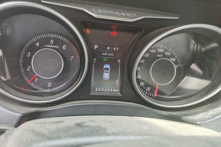 Used Leopaard CS10 2017 1.5T CVT Elite Model Instrument Cluster