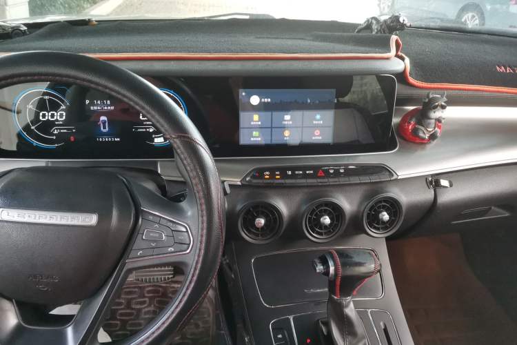Used Leopaard CS10 2019 1.5T CVT Driving Comfort Edition Audio And AC Panel