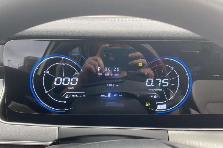 Used Leopaard CS10 2019 2.0T Automatic Drive Yue Edition Instrument Cluster