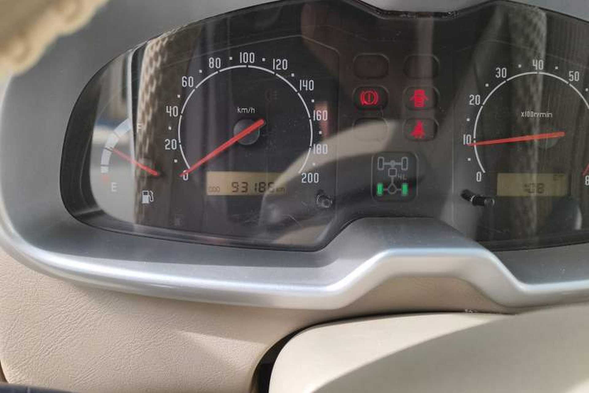 Used Leopaard CS6 2011 2.4L 4x4 Gasoline Comfort Edition Odometer Close Up