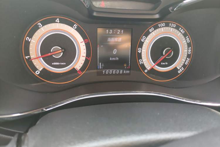 Used Leopaard CS9 2017 1.5L Manual Comfort Model Odometer Close Up