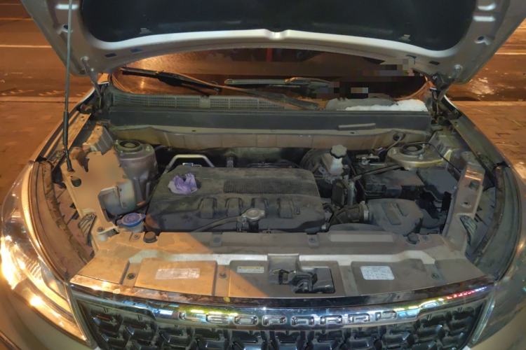 Used Leopaard CS9 2017 1.5L CVT Elite Model Engine Bay