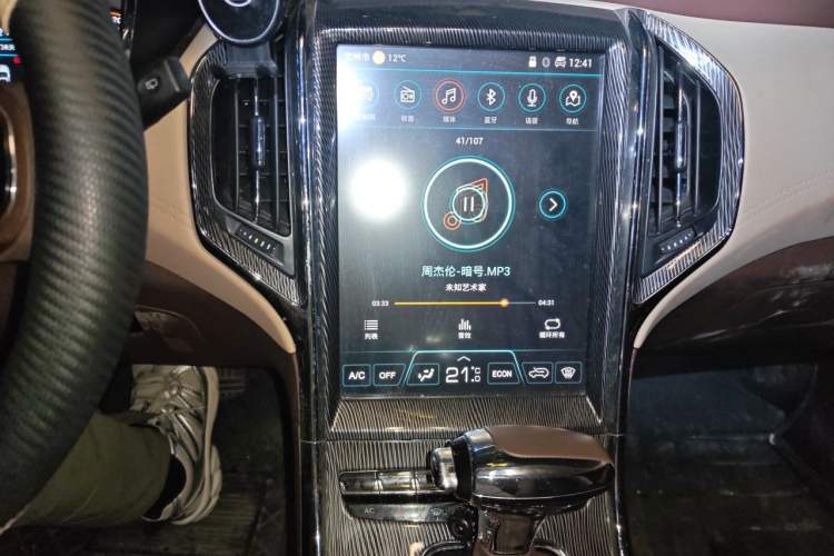 Used Leopaard CS9 2018 1.5T CVT Jinglang Model Audio And AC Panel