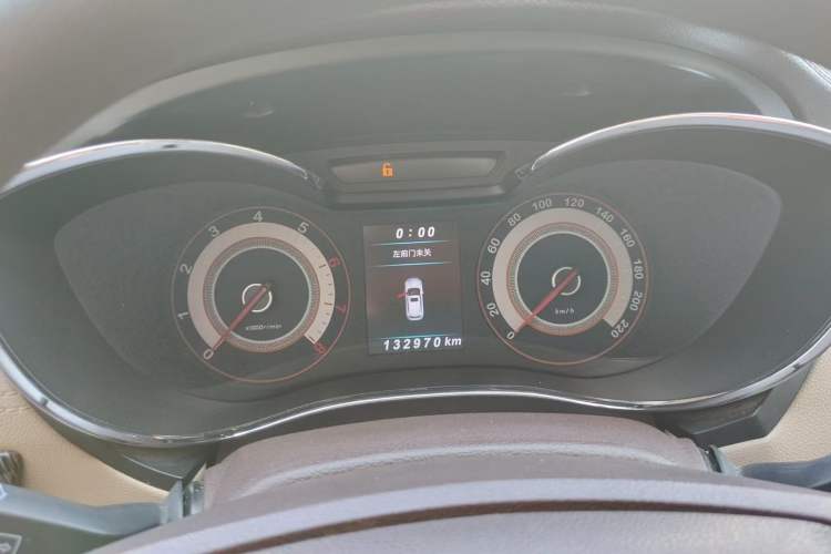 Used Leopaard CS9 2018 1.5T CVT Jingrui Model Odometer Close Up