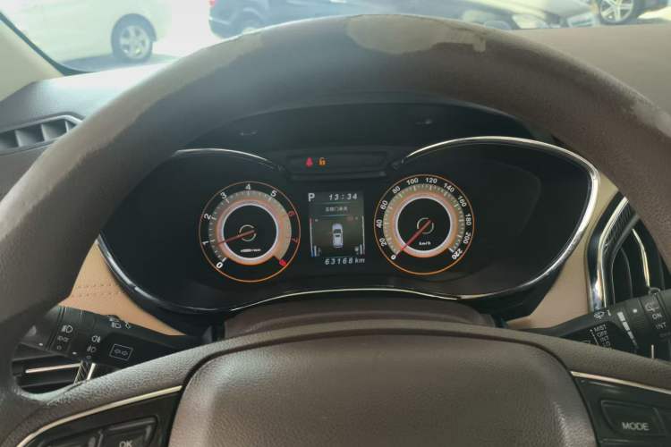 Used Leopaard CS9 2018 1.5T CVT Jingrui Model Odometer Close Up
