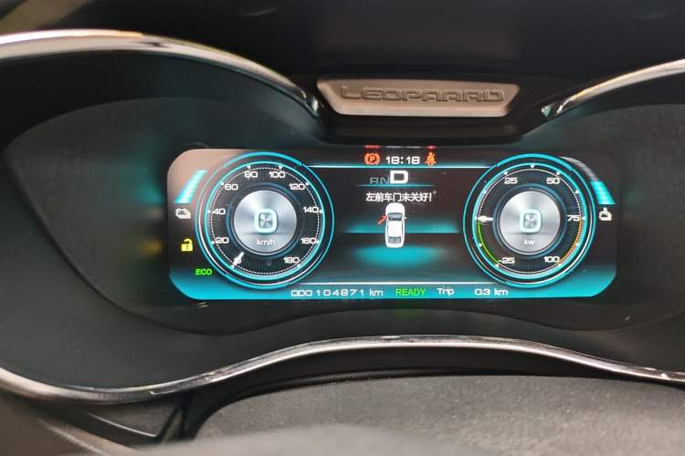 Used Leopaard CS9 New Energy 2018 EV300 Fashion Edition Instrument Cluster