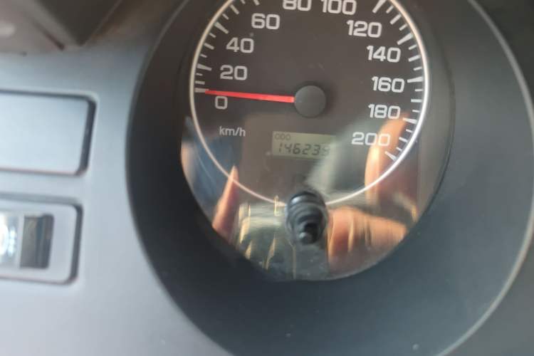 Used Leopaard Heijingang  Odometer Close Up