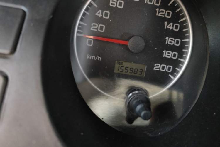 Used Leopaard Heijingang 2013 2.2L Manual Two-Wheel Drive Standard Version Odometer Close Up