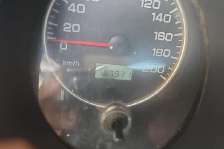 Used Leopaard Heijingang 2013 2.2L Manual 4x4 Standard Edition Odometer Close Up