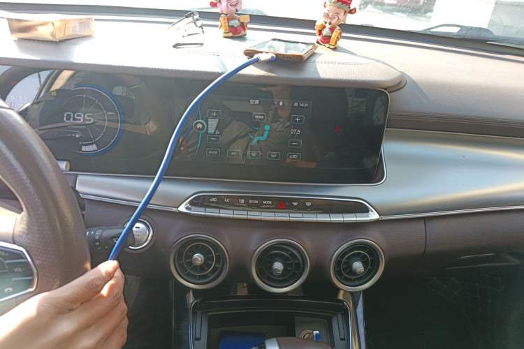 Used Leopaard Mattu 2018 1.6T GDI DCT Elite Model Audio And AC Panel