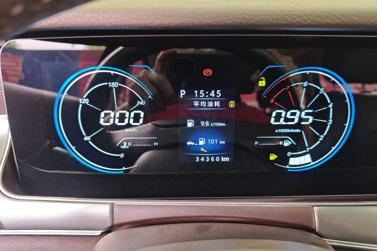 Used Leopaard Mattu 2018 1.6T GDI DCT Elite Model Instrument Cluster
